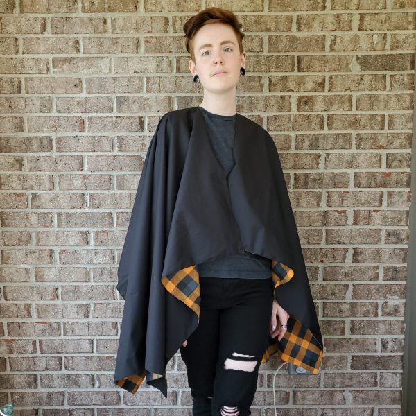 B.UR.SLF Gothic Halloween Cloak - Bats